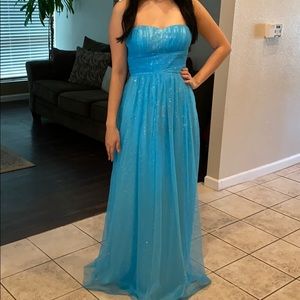 Baby Blue Prom Dress